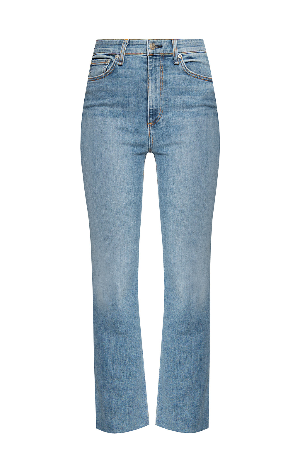 Rag & Bone  Raw-trimmed jeans